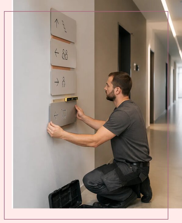 Изготовление и монтаж интерьерной навигации в Дальнереченске